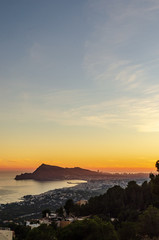 Sunset in Spanish cost