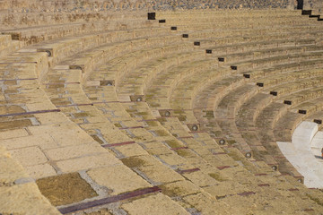 Fototapeta premium Ruin of amphitheatre - theatre in Italian Pompeii