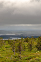 Views from Keimi&ouml;tunturi Fell in Lapland