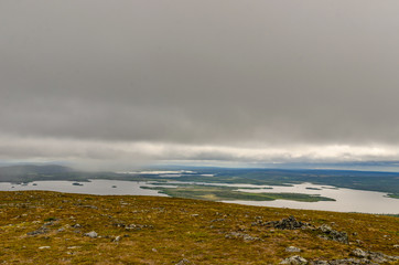 Views from Keimiötunturi Fell in Lapland