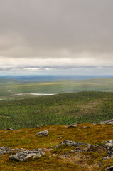 Views from Keimiötunturi Fell in Lapland
