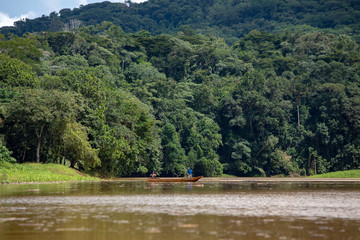 Fisherman on Chagres River, Panamá