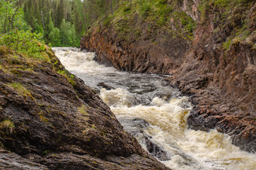 Kiutaköngäs rapids in Finland