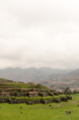 Inca ruins in Peru
