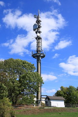 Fototapeta premium Cell phone signal base station. mobil network