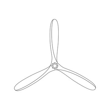 recommend clip art: vector propeller airscrew