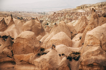 Fototapeta na wymiar Dervent mountain valley in Cappadocia, Turkey