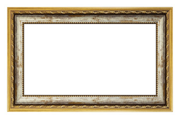 Vintage golden frame