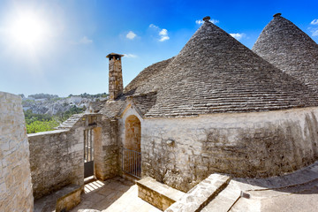 Group of Trulli with symbols,