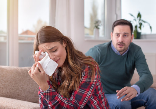 Young Couple Having Quarrel