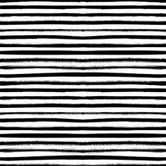 Seamless pattern with horizontal lines. Hand drawn vector ornament for wrapping paper.