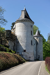 Fototapeta na wymiar Château de Pont-Chrétien-Chabenet, Centre, France