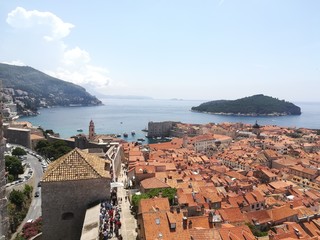 Naklejka na ściany i meble Dubrovnik, croatia
