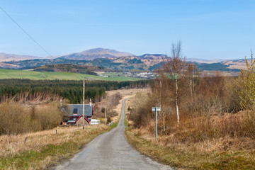road to the Mountains