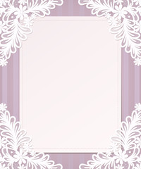 Template frame  design for card.