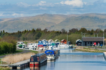 boats on a canal