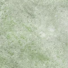 Green watercolor bright texture. Abstract washes and brush strokes on the white paper background.