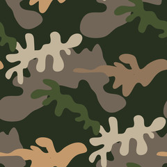Fototapeta premium Camo seamless pattern7