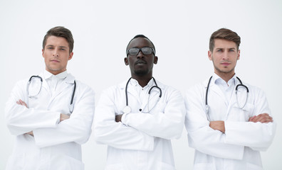 three employees of the medical center