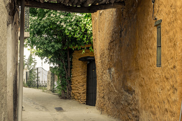 Spain. Calles de Mecina, village of the Alpujarras of Granada in Andalusia.