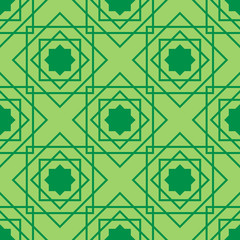 Linear geometric seamless pattern background with squares. Vector illustration. 
