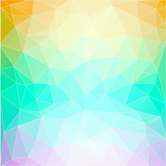 Vector background. Abstract triangle composition. Eps10.