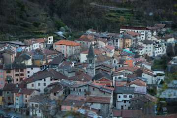 Fototapeta premium Landscapes of the National Park of France Mercantour