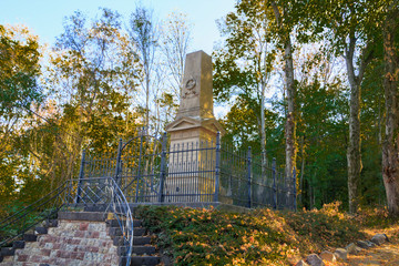 Spicherer Höhe Frankreich - Ehrenmal für das Hohenzollernsche Füsilier-Regiment