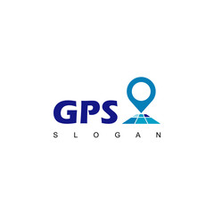 Gps Point Logo, Navigation And Compass Icon Design