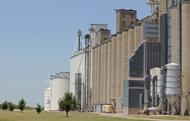 Storage Silos in Rural Arkansas © warren_price