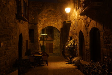 Ainsa. Village of Huesca in Aragon,Spain
