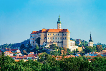 Mikulov Castle at South Moravia