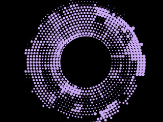 Abstract dot background. Polka dot background