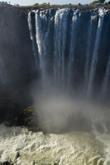 Victoria Falls waterfalls in Zimbabwe