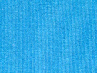 Blue t-shirt fabric texture