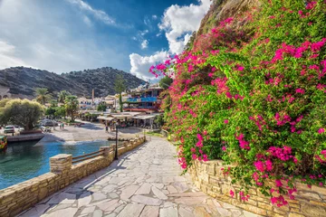 Photo sur Plexiglas  Plage d'Elafonissi, Crète, Grèce Old town of Agial Galini, Crete, Grece, Europe
