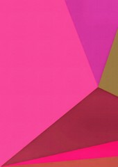 Abstract triangular background. Geometric bright texture. Fashion trendy design backdrop. Graphic painting color mix triangles on canvas. Polygonal conceptual art. 