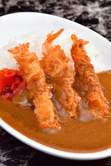 エビフライカレー