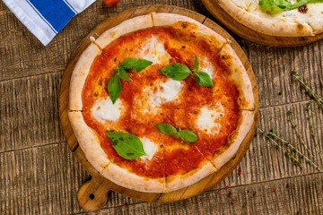 Italian pizza Margherita