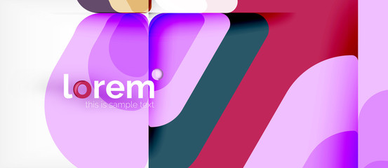 Geometric abstract background