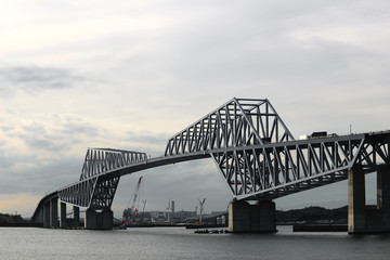 Scenery of Tokyo Gate Bridge