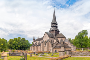 Fototapeta na wymiar View of Varnhem Abbey.Sweden