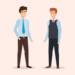 group of men avatars characters