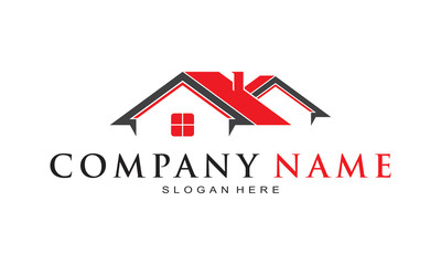 Fototapeta premium Home company logo