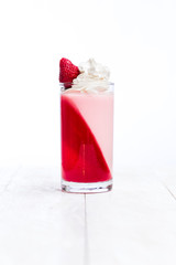  yogurt gelatin strawberry