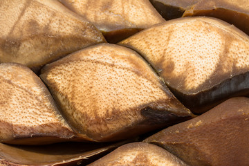 Dulce de agave cocido.