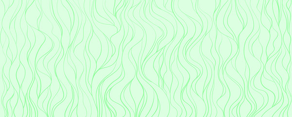 Wavy background. Hand drawn waves. Seamless wallpaper on horizontally surface. Stripe texture with many lines. Waved pattern. Colored illustration for banners, flyers or posters