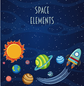 A space element template