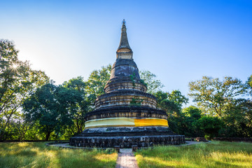 Wat Umong Suan Puthatham is a Buddhist temple in the historic centre and is a Buddhist temple is a major tourist attraction in Chiang Mai,Thailand.