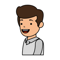 elegant businessman avatar character